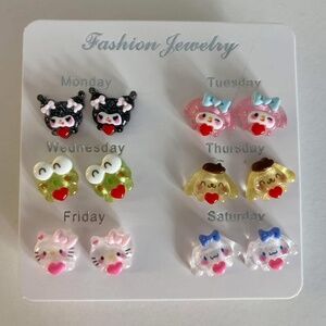 Sanrio earrings